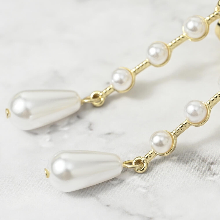 イヤリング レディース パール | lunolumo | 詳細画像5 