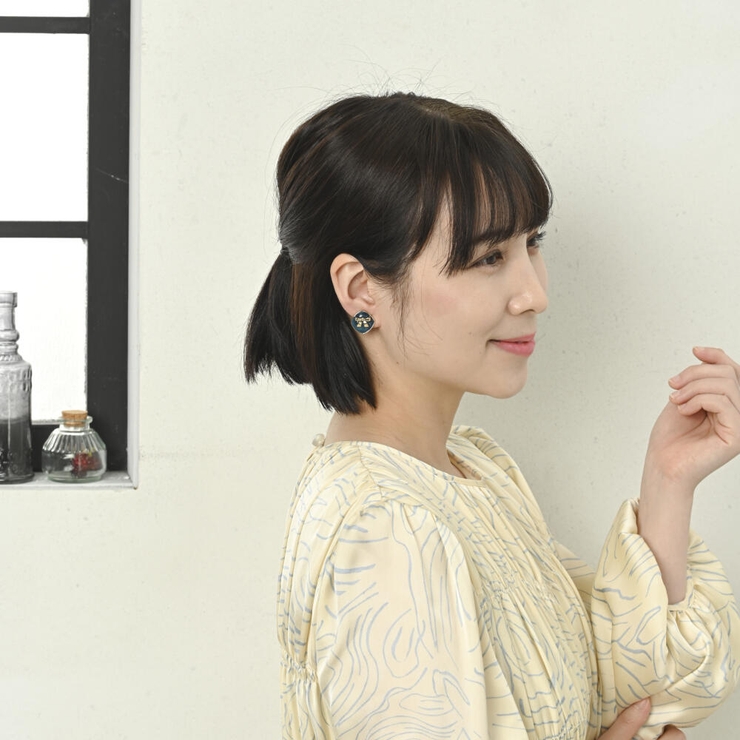 イヤリング レディース リボン | lunolumo | 詳細画像2 