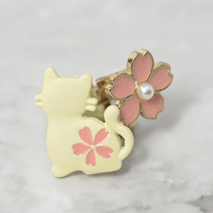 イヤリング レディース 猫 | lunolumo | 詳細画像5 