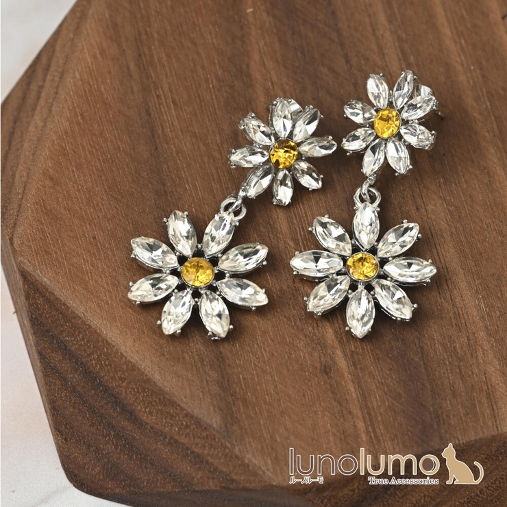 ピアス レディース 花 | lunolumo | 詳細画像1 