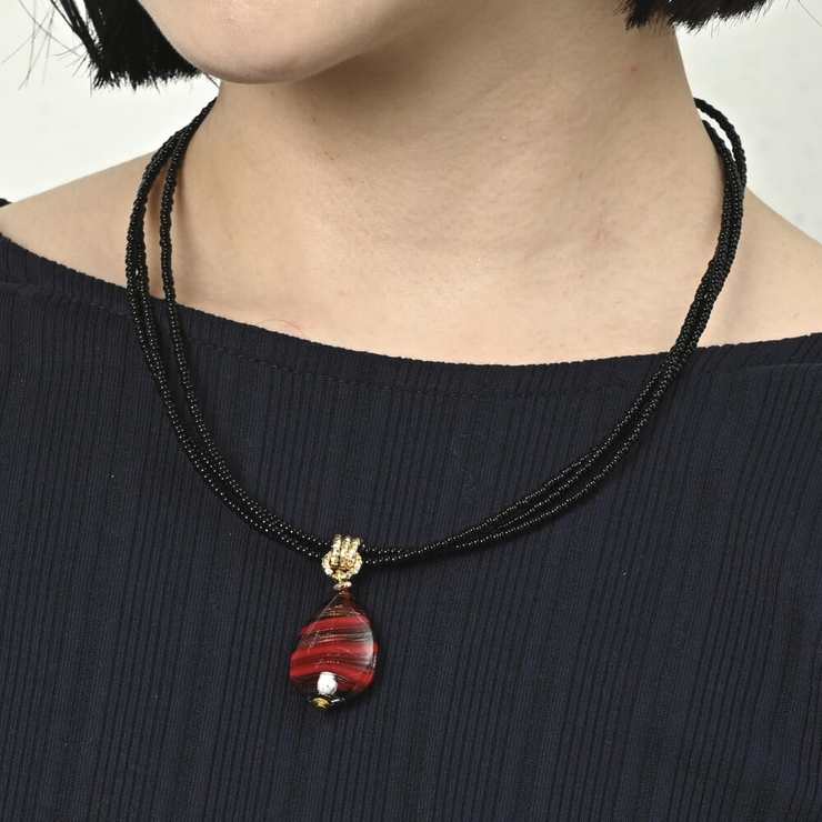 ベネチアングラスネックレス ベネチアンガラス イタリア製 | lunolumo | 詳細画像3 