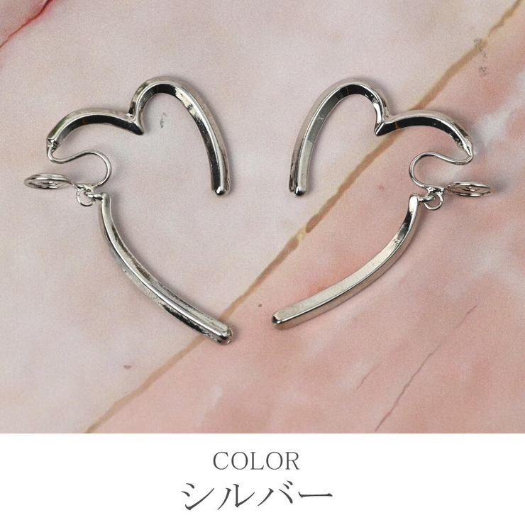 イヤリング レディース ハート | lunolumo | 詳細画像4 