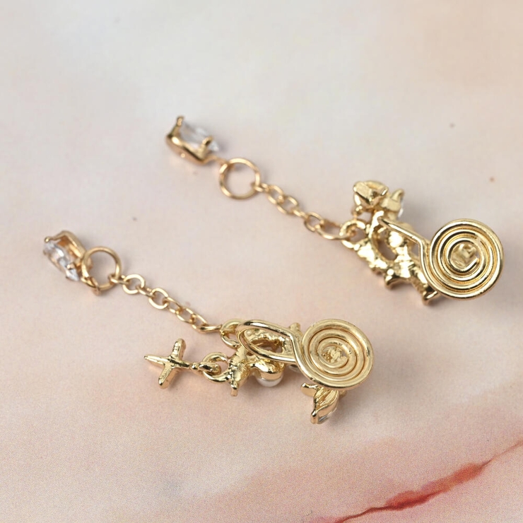 イヤリング レディース 月 | lunolumo | 詳細画像6 