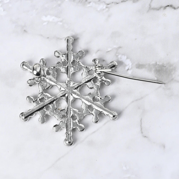 クリスマス ブローチ 雪の結晶 | lunolumo | 詳細画像6 