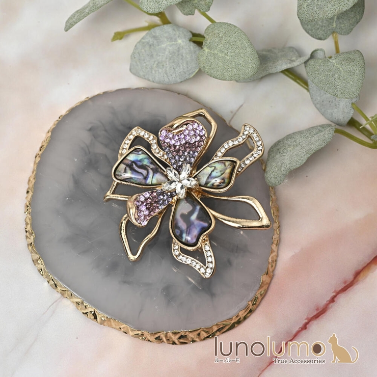 ブローチ レディース 花 | lunolumo | 詳細画像1 