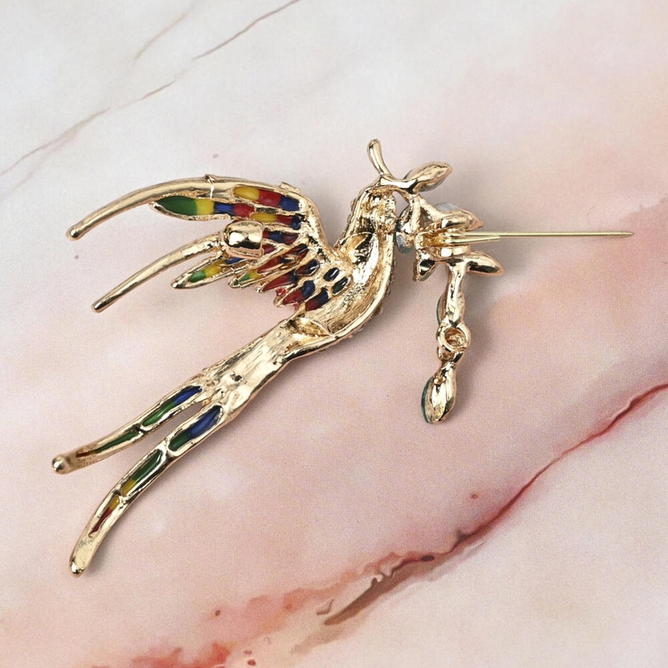 ブローチ レディース 鳥 | lunolumo | 詳細画像6 