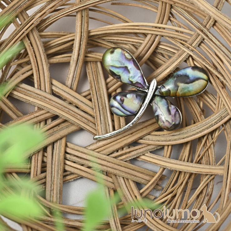 ブローチ レディース 蝶 | lunolumo | 詳細画像1 