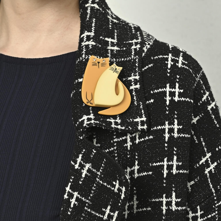 ブローチ レディース 猫 | lunolumo | 詳細画像3 