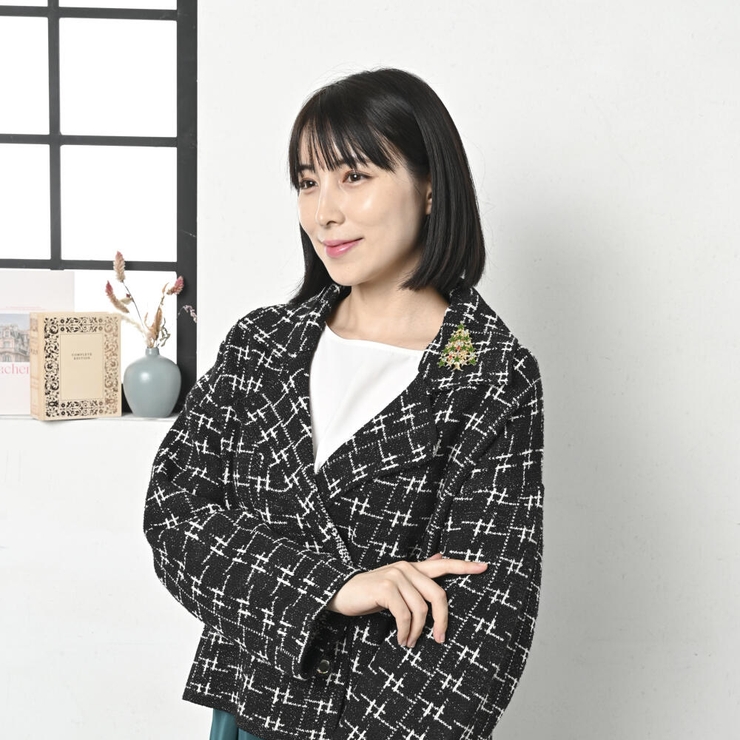 クリスマス ブローチ クリスマスツリー | lunolumo | 詳細画像2 