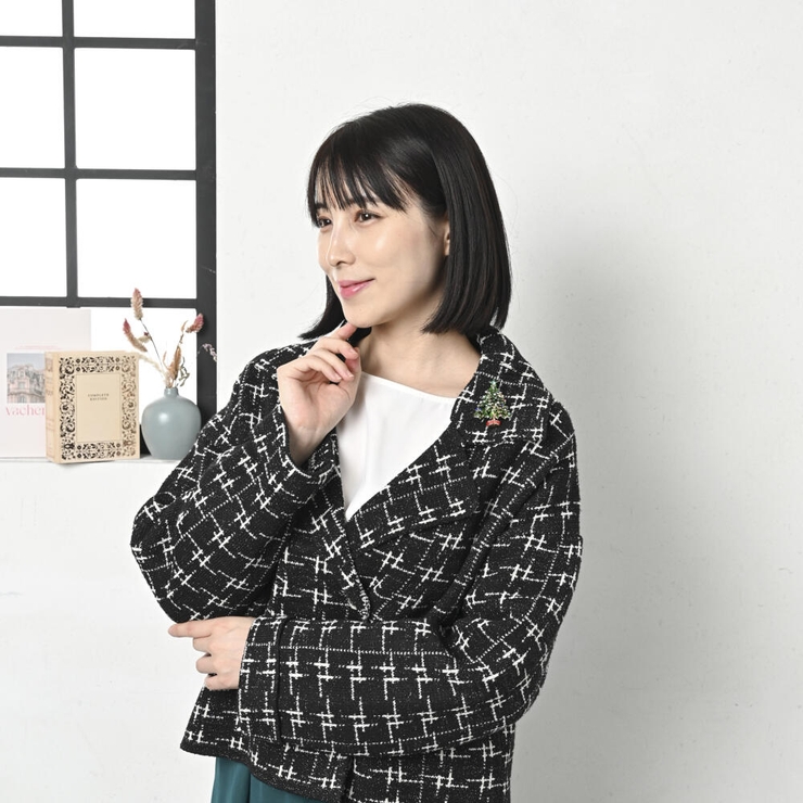 クリスマス ブローチ クリスマスツリー | lunolumo | 詳細画像2 