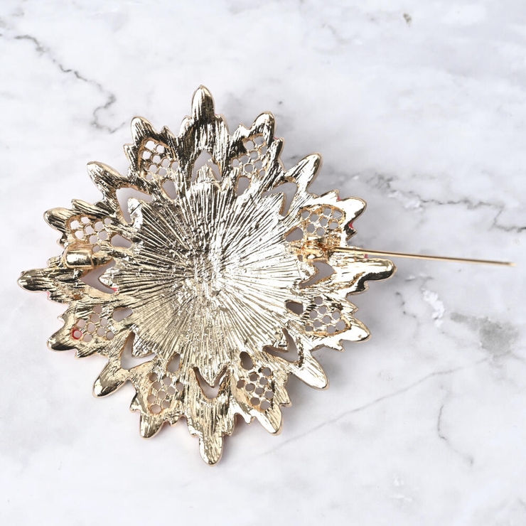 クリスマス ブローチ 赤 | lunolumo | 詳細画像6 