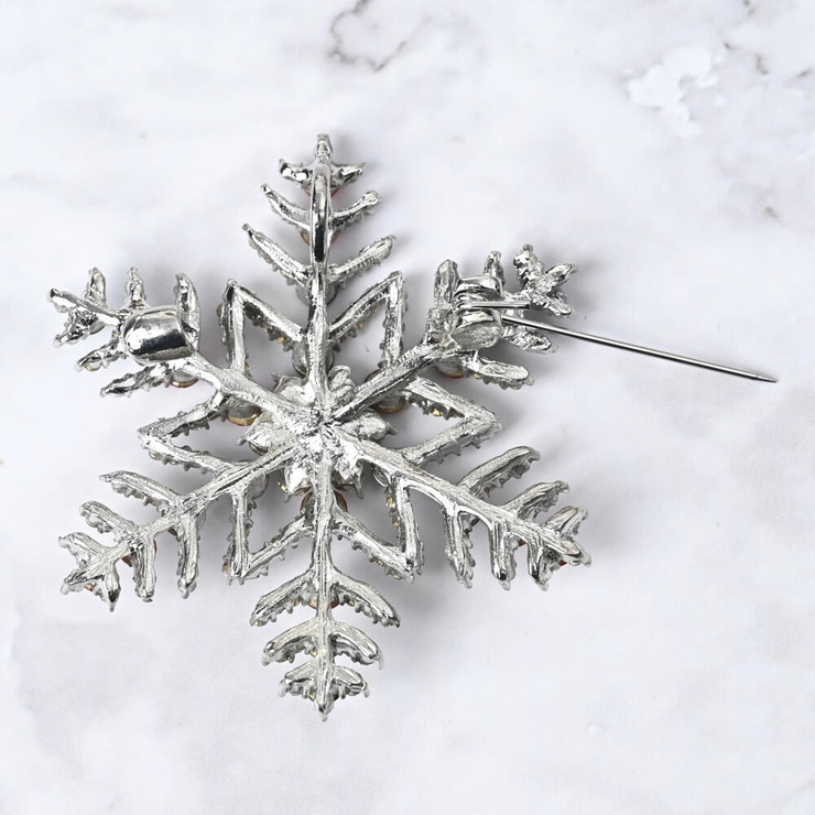 クリスマス ブローチ 雪の結晶 | lunolumo | 詳細画像6 