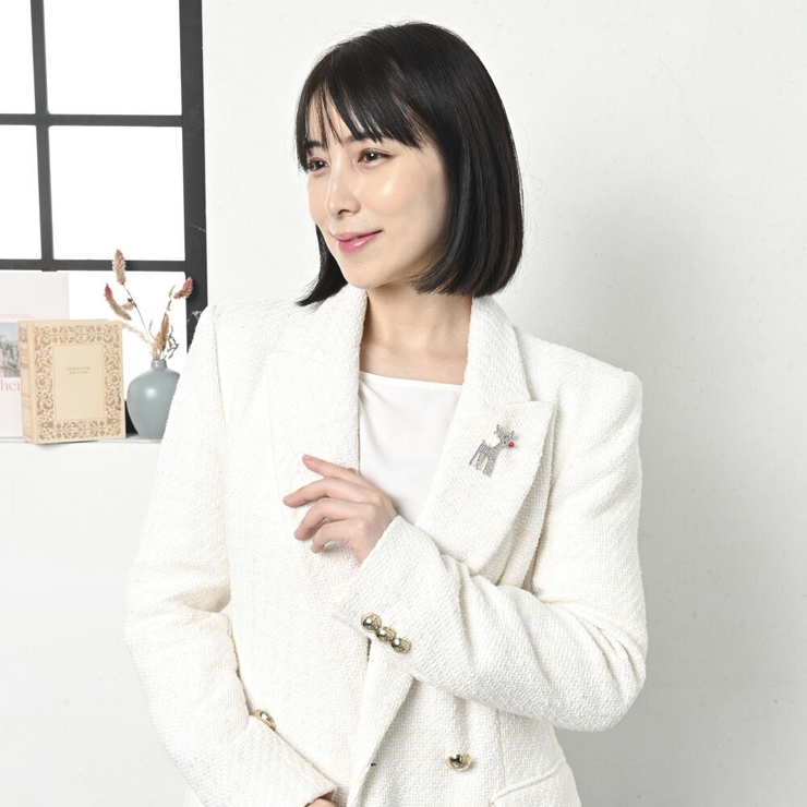 クリスマス ブローチ トナカイ | lunolumo | 詳細画像2 