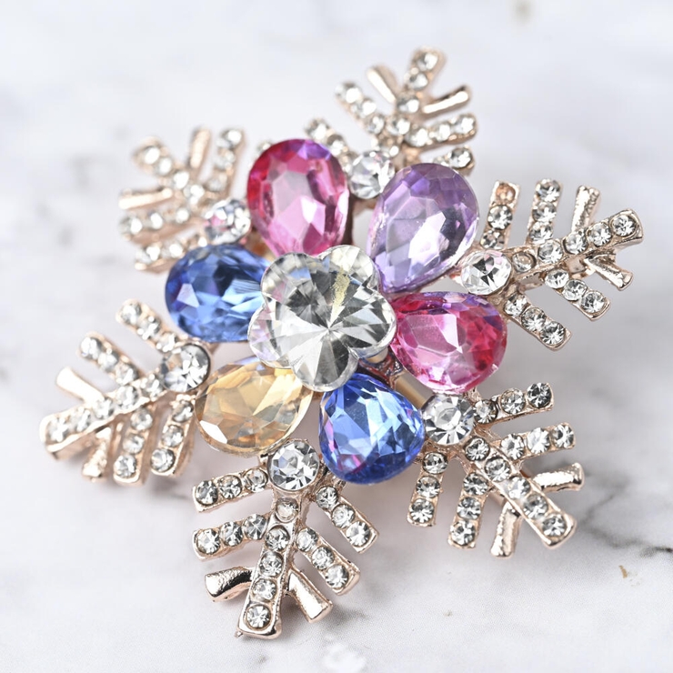 クリスマス ブローチ 雪の結晶 | lunolumo | 詳細画像5 