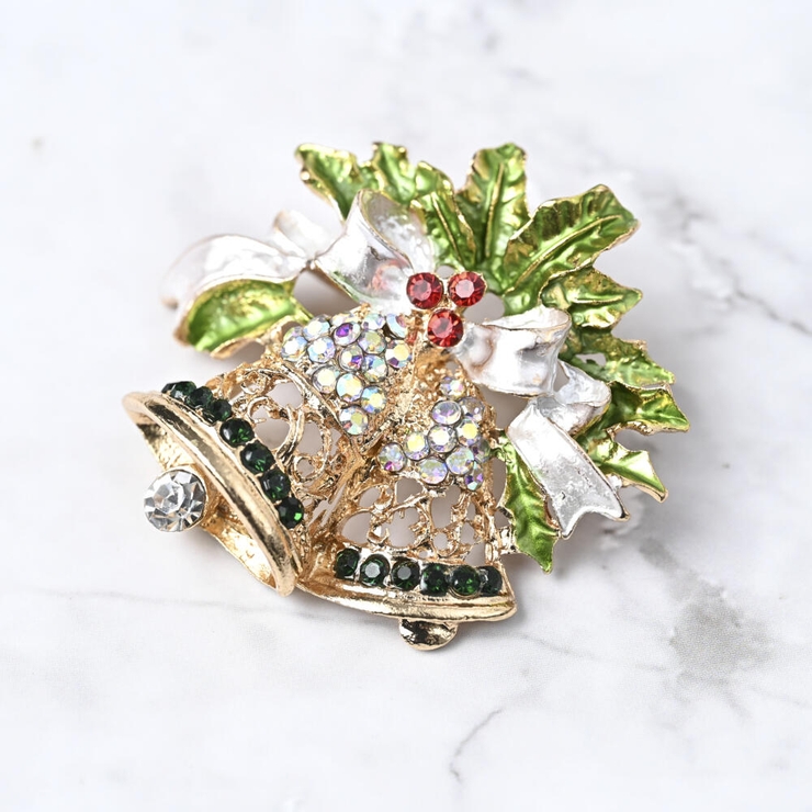 クリスマス ブローチ ベル | lunolumo | 詳細画像5 