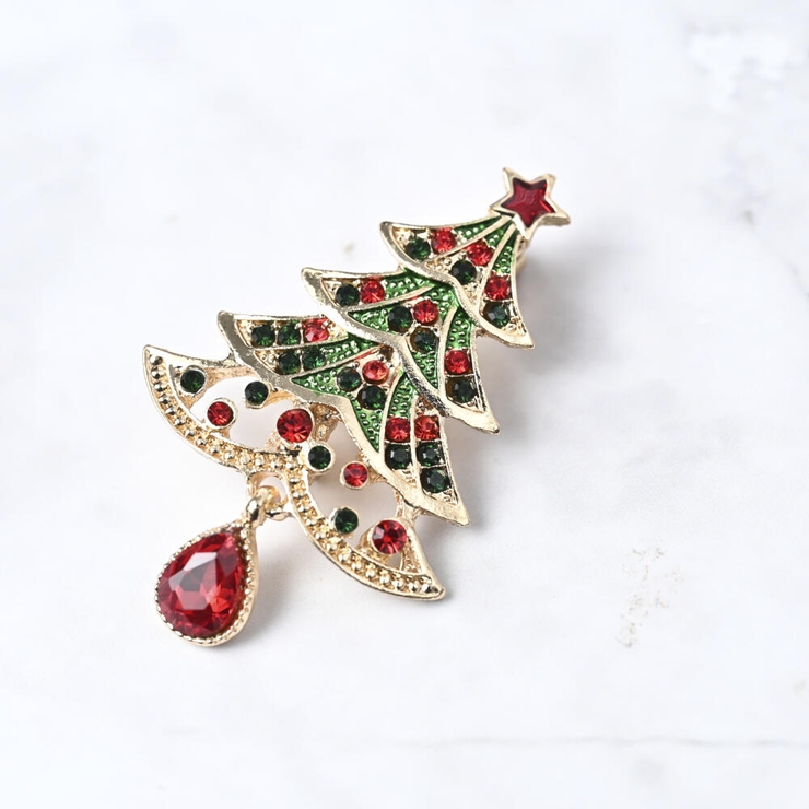 クリスマス ブローチ クリスマスツリー | lunolumo | 詳細画像5 