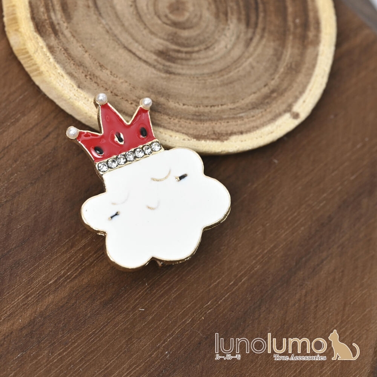 ブローチ レディース 雲 | lunolumo | 詳細画像1 