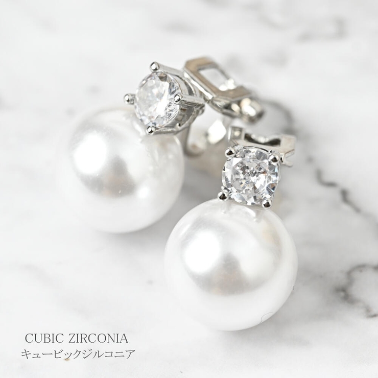 イヤリング レディース キュービックジルコニア | lunolumo | 詳細画像6 
