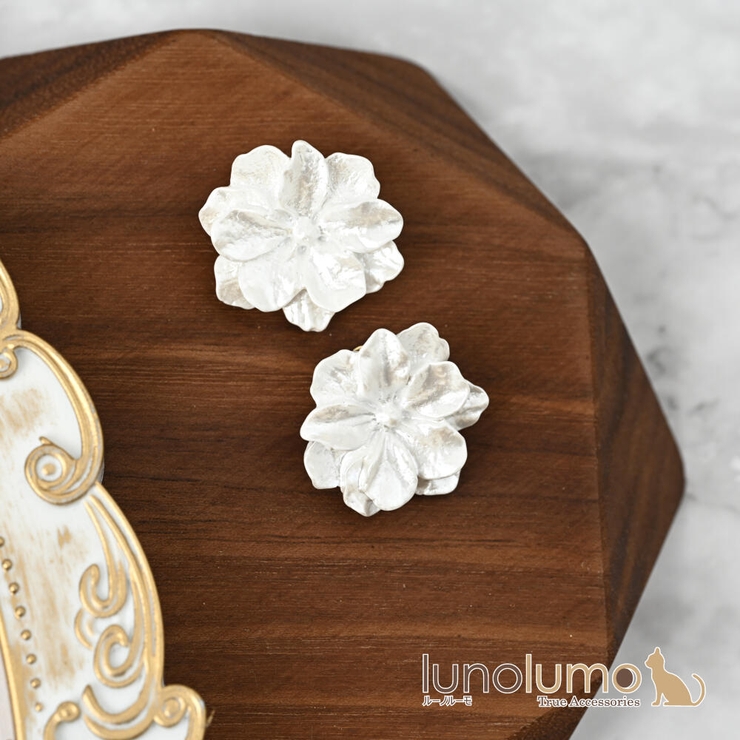 イヤリング レディース 花 | lunolumo | 詳細画像1 