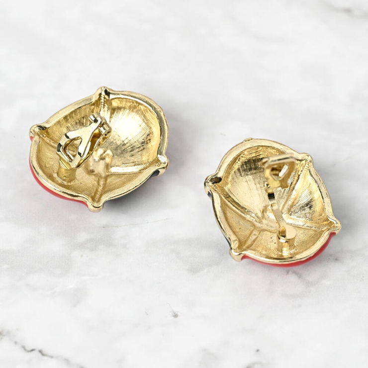 イヤリング レディース 赤 | lunolumo | 詳細画像6 