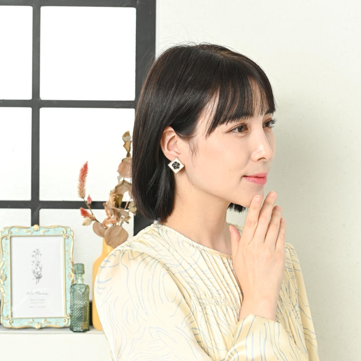 イヤリング レディース 花 | lunolumo | 詳細画像2 