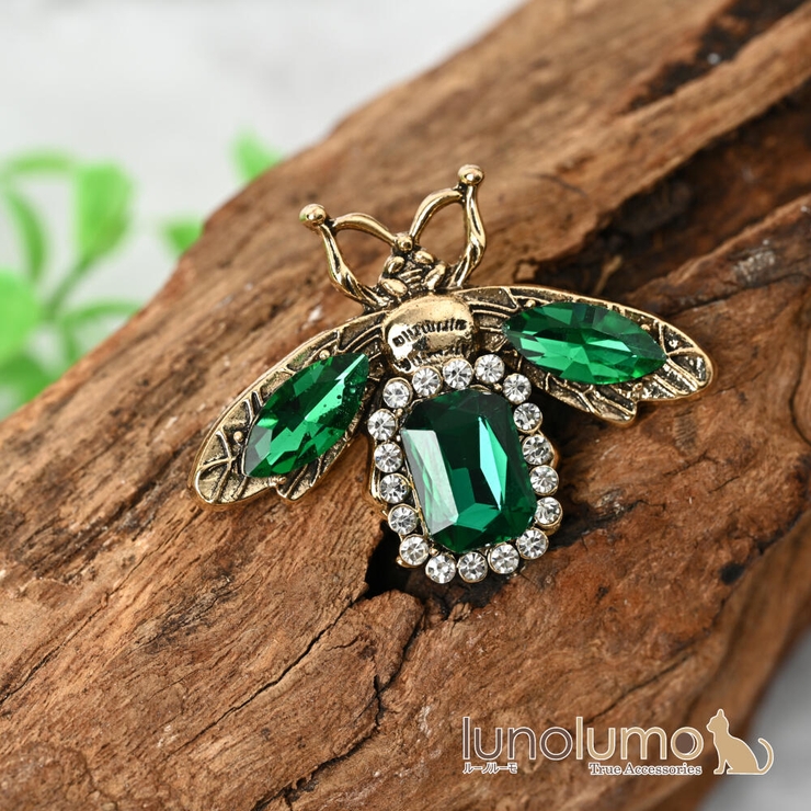 ブローチ レディース ハチ | lunolumo | 詳細画像1 