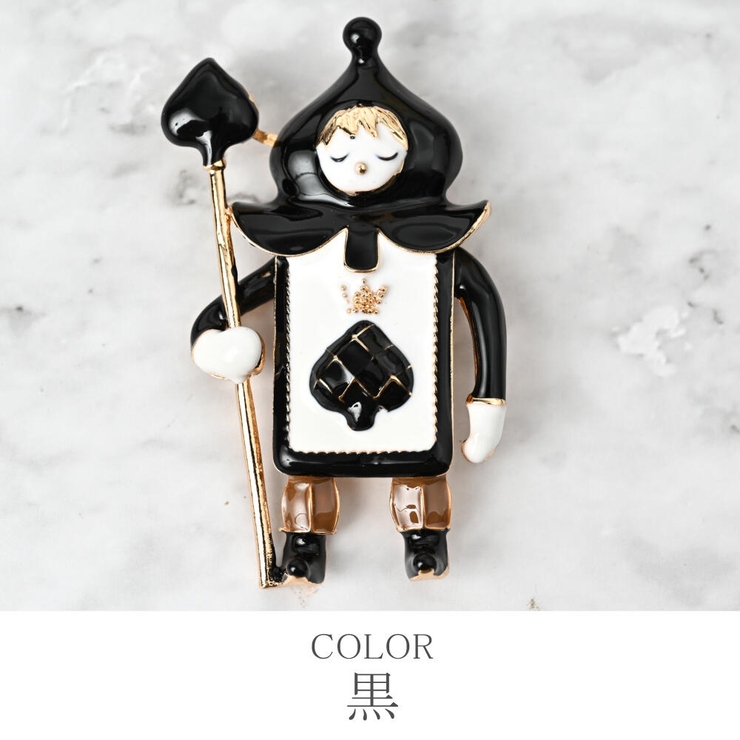 ブローチ レディース トランプ | lunolumo | 詳細画像9 