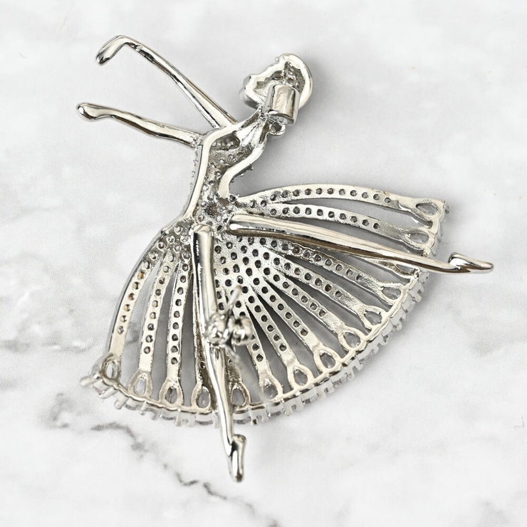 ブローチ レディース キュービックジルコニア | lunolumo | 詳細画像6 