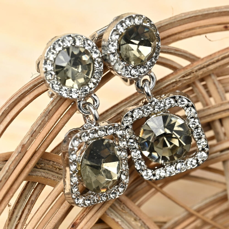 イヤリング レディース ラインストーン | lunolumo | 詳細画像6 