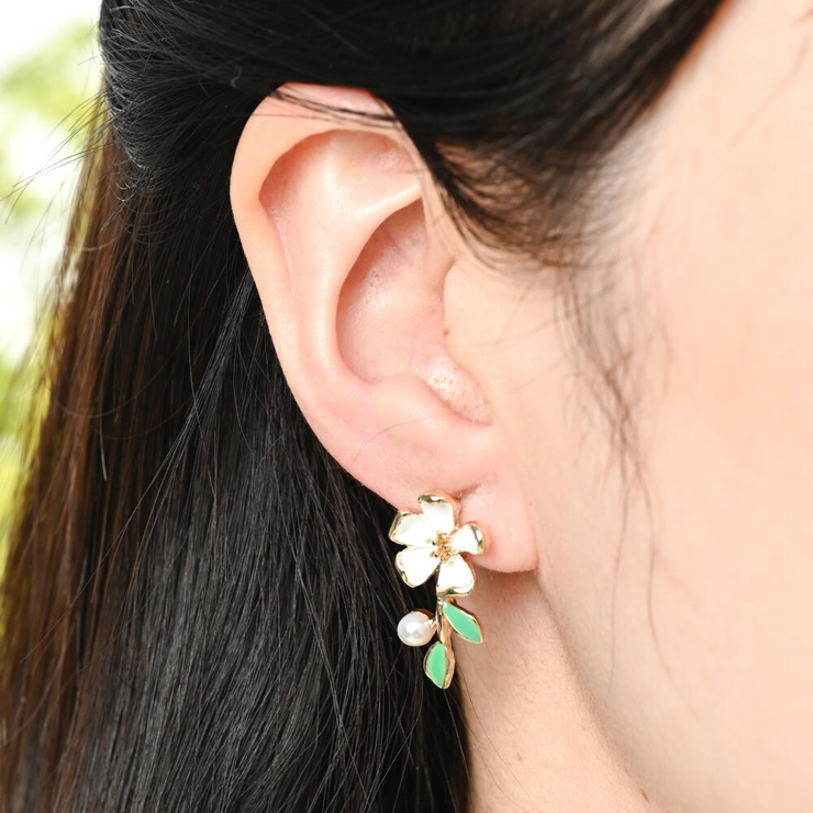 ピアス レディース 花 | lunolumo | 詳細画像3 