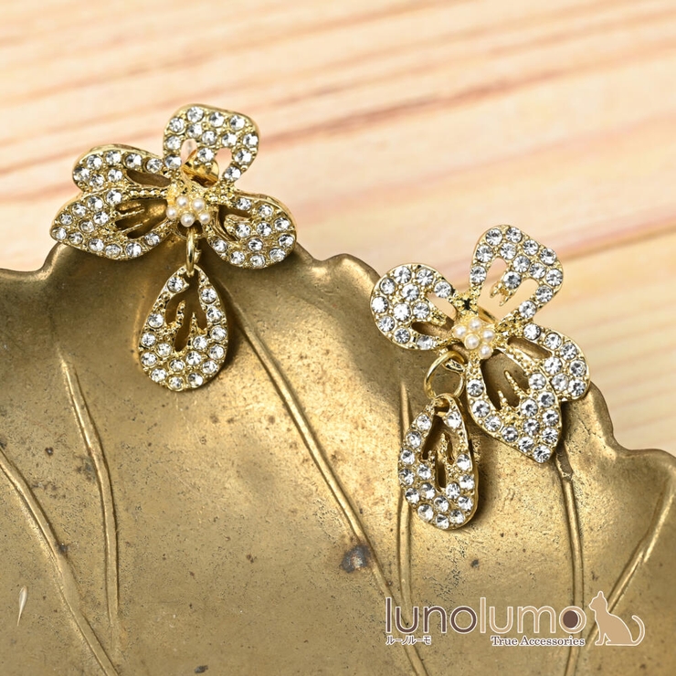 ピアス mamo SKULLピアス（オレンジ）｜ピアス｜LAMBDA(ラムダ) ジュエリー