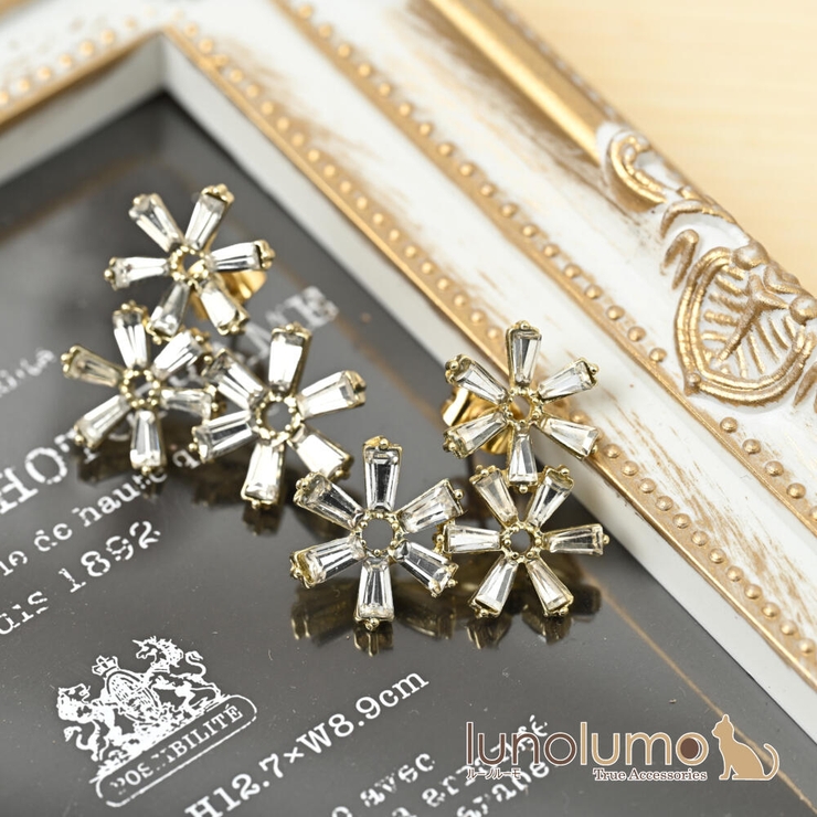 ピアス レディース 花 | lunolumo | 詳細画像1 