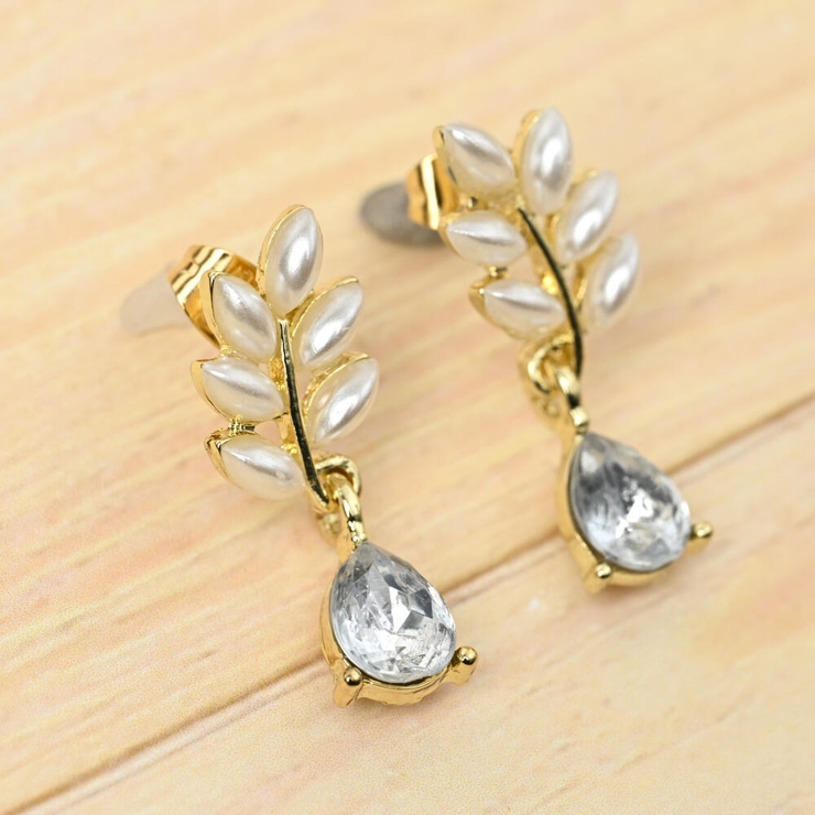 ピアス レディース 葉っぱ | lunolumo | 詳細画像5 