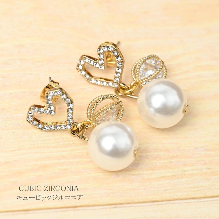 ピアス レディース キュービックジルコニア | lunolumo | 詳細画像5 