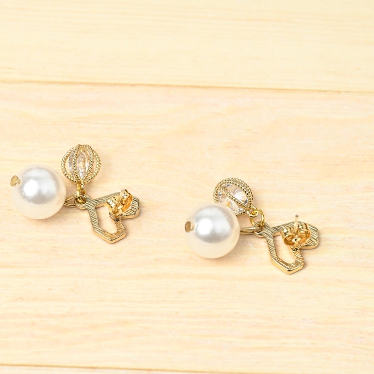 ピアス レディース キュービックジルコニア | lunolumo | 詳細画像6 