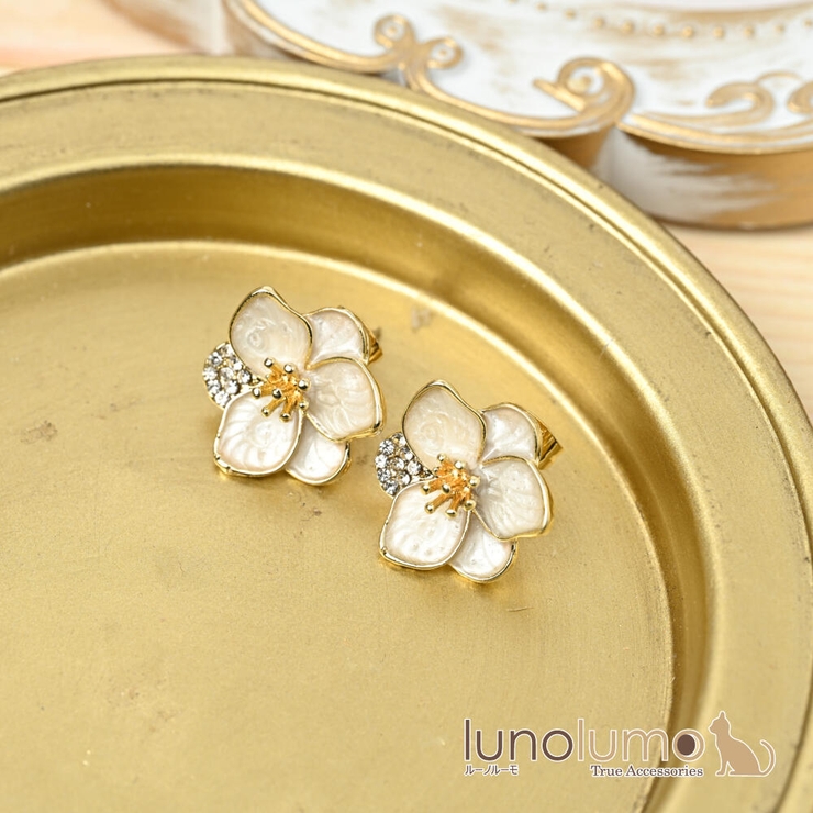 ピアス レディース 花 | lunolumo | 詳細画像1 
