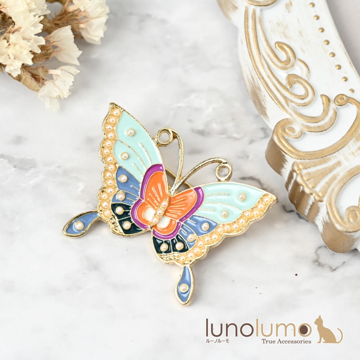 ブローチ レディース 蝶 [品番：LNLA0009937]｜lunolumo（ルーノルーモ）のレディースファッション通販｜SHOPLIST（ショップリスト）