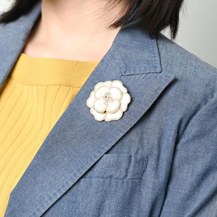 ブローチ レディース カメリア | lunolumo | 詳細画像3 