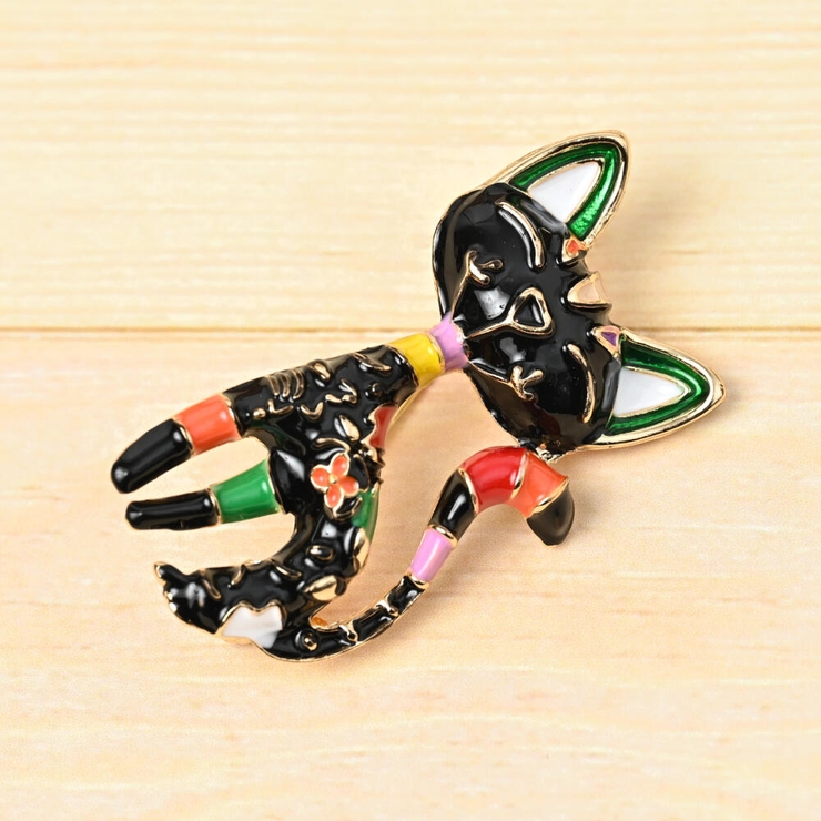 人気ショップ ブローチ レディース 黒猫[品番：LNLA0010164]｜lunolumo ヘアゴム