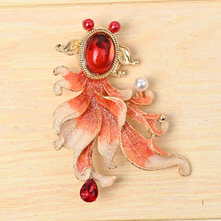 ブローチ レディース 金魚 | lunolumo | 詳細画像4 