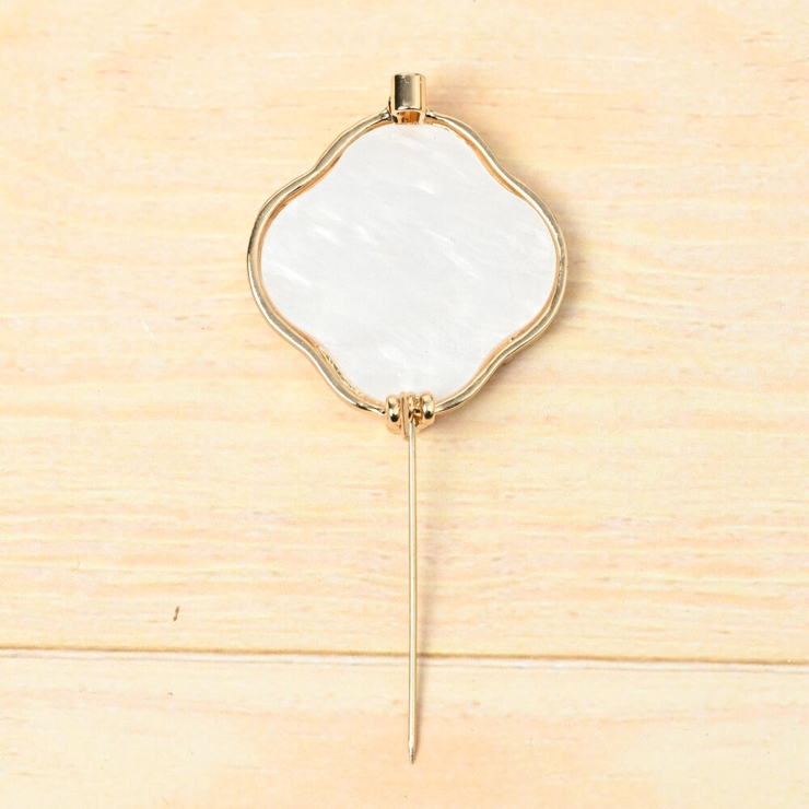 ブローチ レディース うぐいす | lunolumo | 詳細画像6 