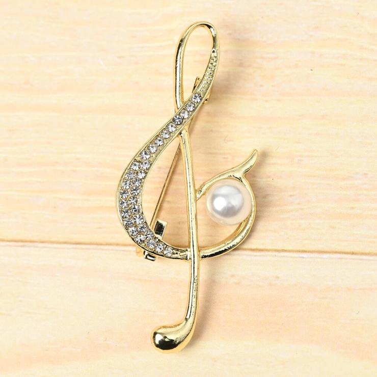 ブローチ レディース ト音記号 | lunolumo | 詳細画像4 