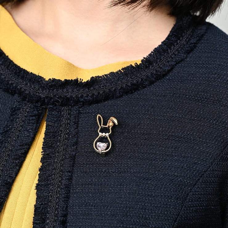 ブローチ レディース うさぎ | lunolumo | 詳細画像3 