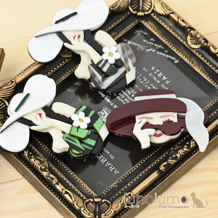 ブローチ レディース 女の子 | lunolumo | 詳細画像1 