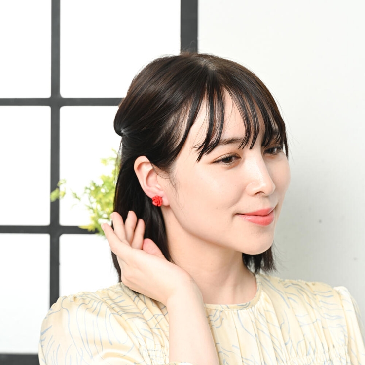 ピアス レディース バラ | lunolumo | 詳細画像2 