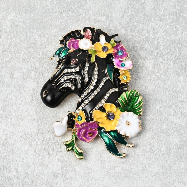 ブローチ レディース シマウマ | lunolumo | 詳細画像4 