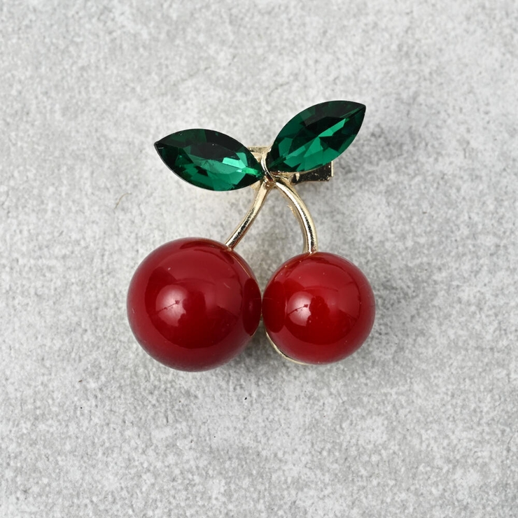 ブローチ レディース さくらんぼ | lunolumo | 詳細画像4 