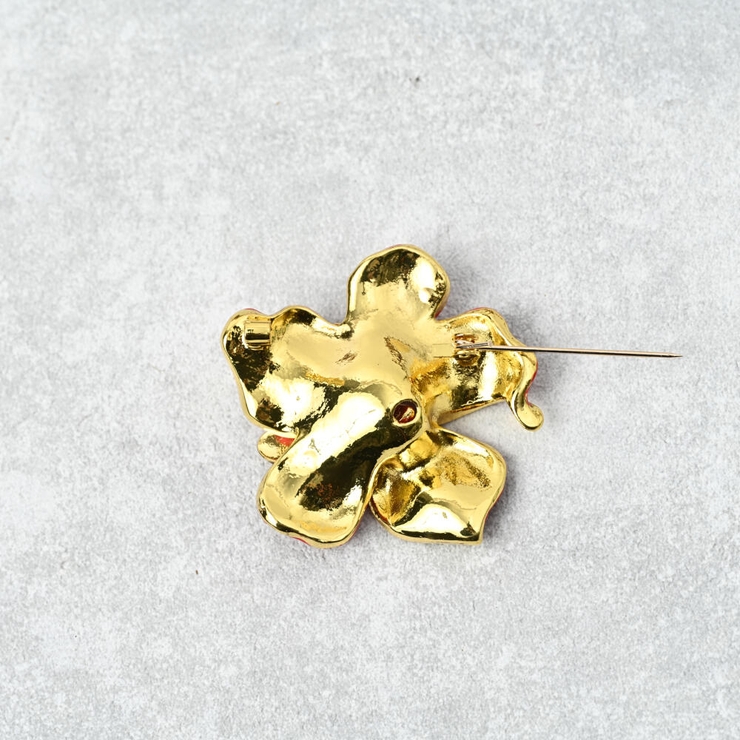 ブローチ レディース ハイビスカス | lunolumo | 詳細画像6 