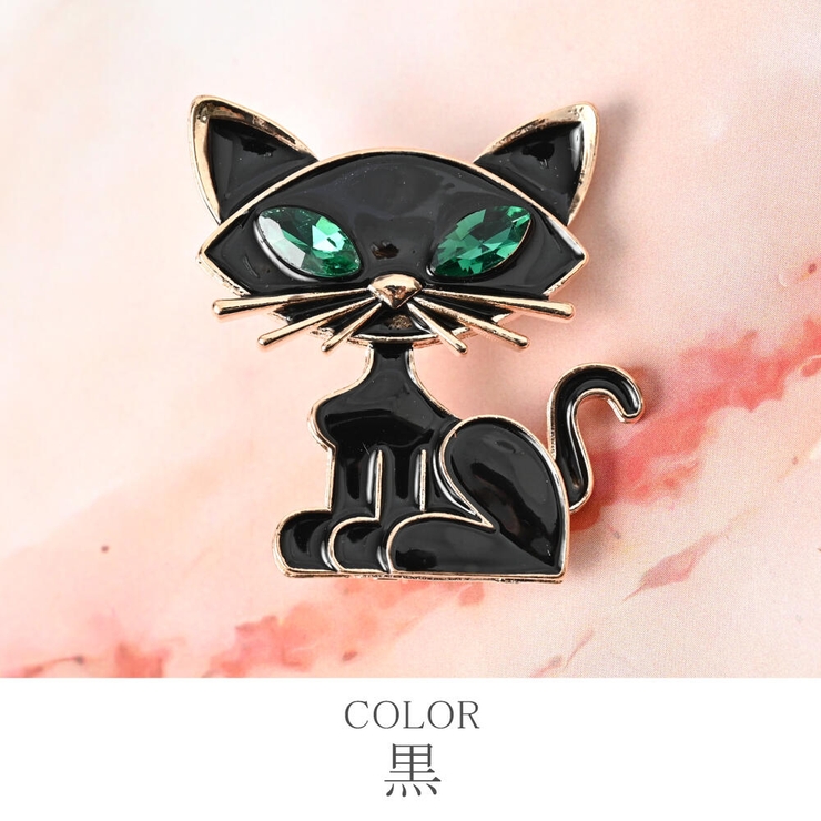 ブローチ レディース 猫[品番：LNLA0010488]｜lunolumo