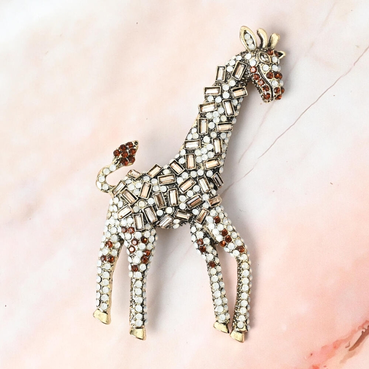 ブローチ きりん キリン | lunolumo | 詳細画像4 